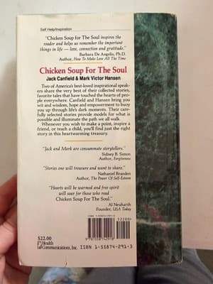 Chicken Soup for the Soul Canfield Hansen Hardcover 1993 Teacher's Ed Series - Thumbnail 3