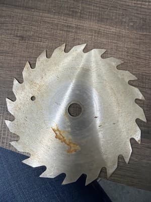 Nicholson Magicut Combination Chisel Tooth Circular Saw Blade 6.5in 24T Steel - Thumbnail 2