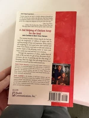 Jack Canfield Mark Victor Hansen A 2nd Helping Chicken Soup Trade PB 1995 - Thumbnail 3