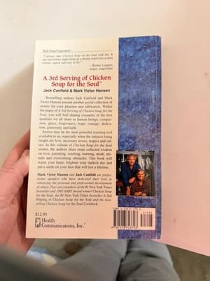 Chicken Soup for the Soul 3rd Serving Canfield Hansen PB Health Comm 1996 - Thumbnail 3