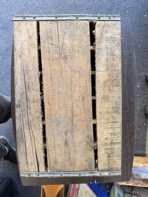Pepsi Vintage Wooden Brown Soda Crate Bottle Carrier Advertising Collectible - Thumbnail 2
