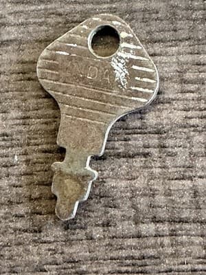 Vintage Cabinet Lock Keys Set Collectible Marked 4315 & NDA4 - Thumbnail 2