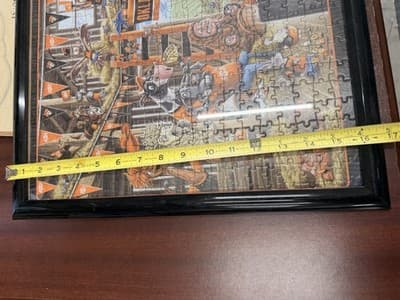 Oklahoma State Cowboys Framed Multicolor Puzzle 16x12 NCAA College Souvenir - Thumbnail 2