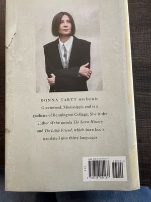 Donna Tartt The Goldfinch Hardcover 1st Ed 2013 Pulitzer Prize w/ Dust Jacket - Thumbnail 2