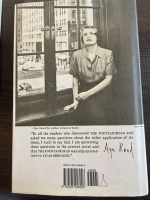 Ayn Rand Atlas Shrugged Centennial Ed Hardcover Penguin 2005 w/ Dust Jacket - Thumbnail 4