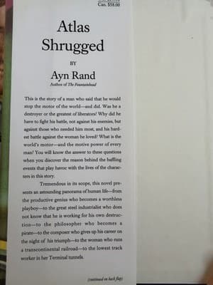 Ayn Rand Atlas Shrugged Centennial Ed Hardcover Penguin 2005 w/ Dust Jacket - Thumbnail 2