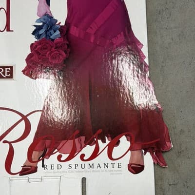 Ballatore Store Display Standee Red White 'I Love You in Red' 2002 - Thumbnail 3