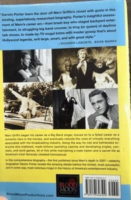 Darwin Porter Merv Griffin: A Life in the Closet HC 2009 1st/1st DJ Illus - Thumbnail 4