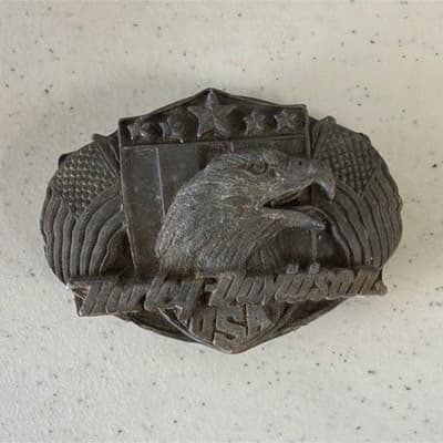 Harley-Davidson USA Eagle Collectible Belt Buckle