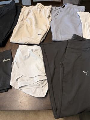 Lot of Small Under Armor, Calvin Klein, Justice, Puma, Adidas Clothing - Thumbnail 3