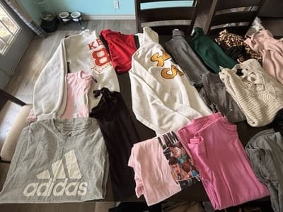Lot of Small Under Armor, Calvin Klein, Justice, Puma, Adidas Clothing - Thumbnail 11