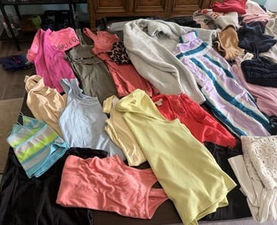 Lot of Small Under Armor, Calvin Klein, Justice, Puma, Adidas Clothing - Thumbnail 13