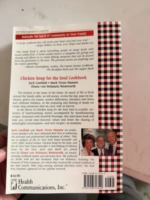 Health Communications Chicken Soup for the Soul Cookbook Trade PB 1995 Illus - Thumbnail 3