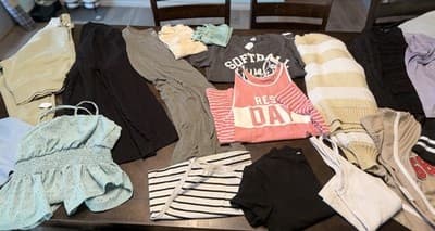 Lot of Small Under Armor, Calvin Klein, Justice, Puma, Adidas Clothing - Thumbnail 10