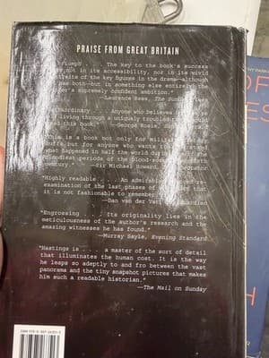 Max Hastings Retribution Battle for Japan Hardcover Book Club Ed Knopf 2007 - Thumbnail 3
