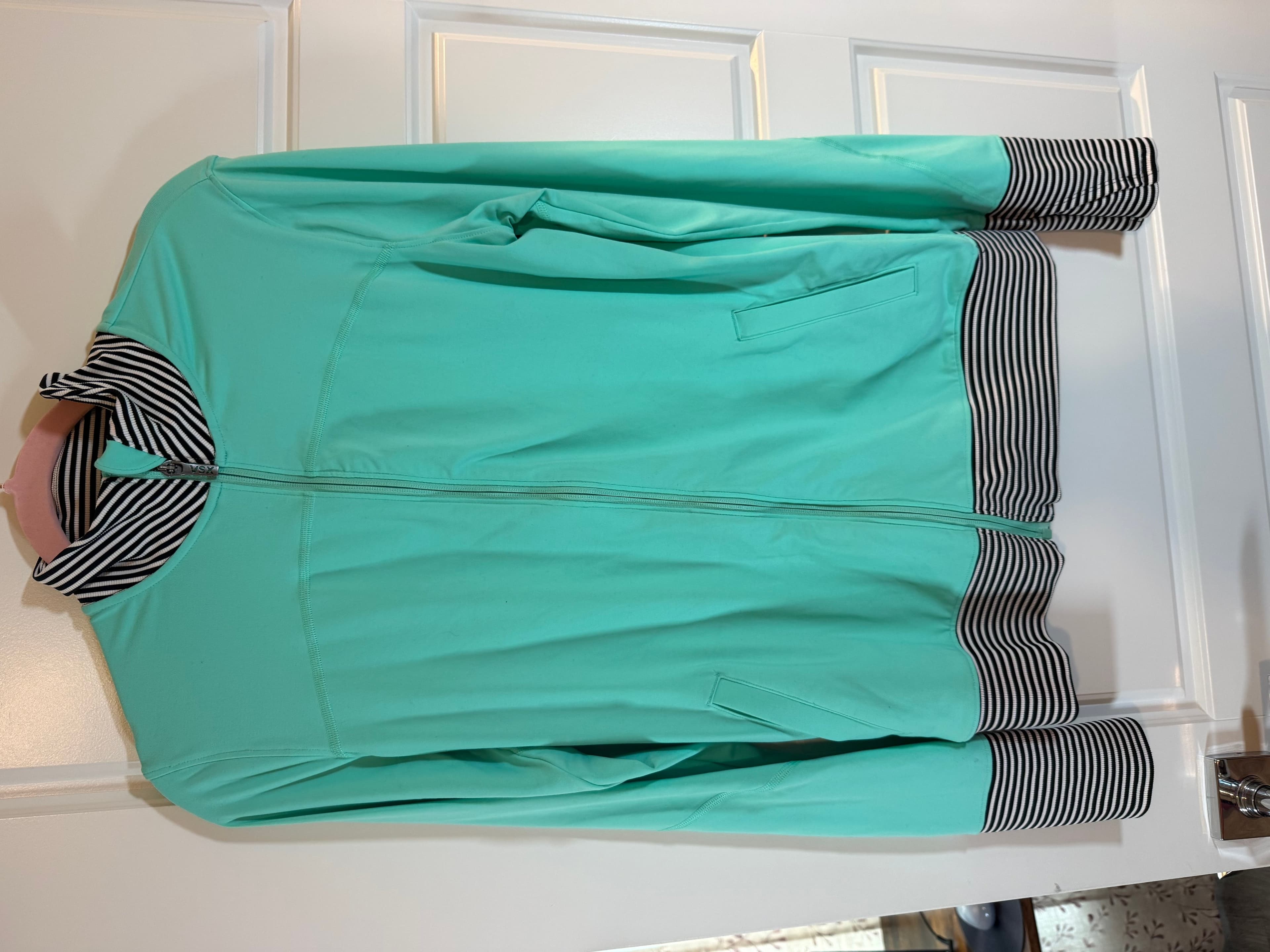 Sport Jacket Medium Mint Striped - Thumbnail 3