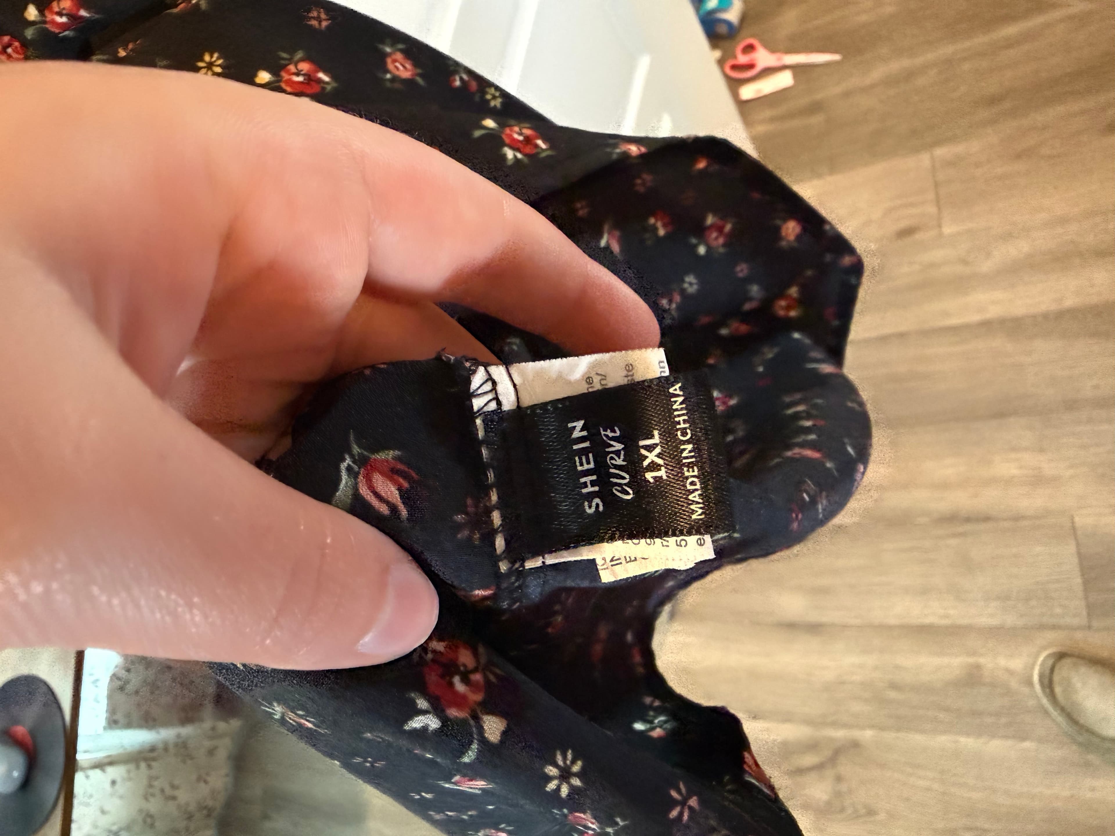 SHEIN Curve Floral Dress 1XL - Thumbnail 2