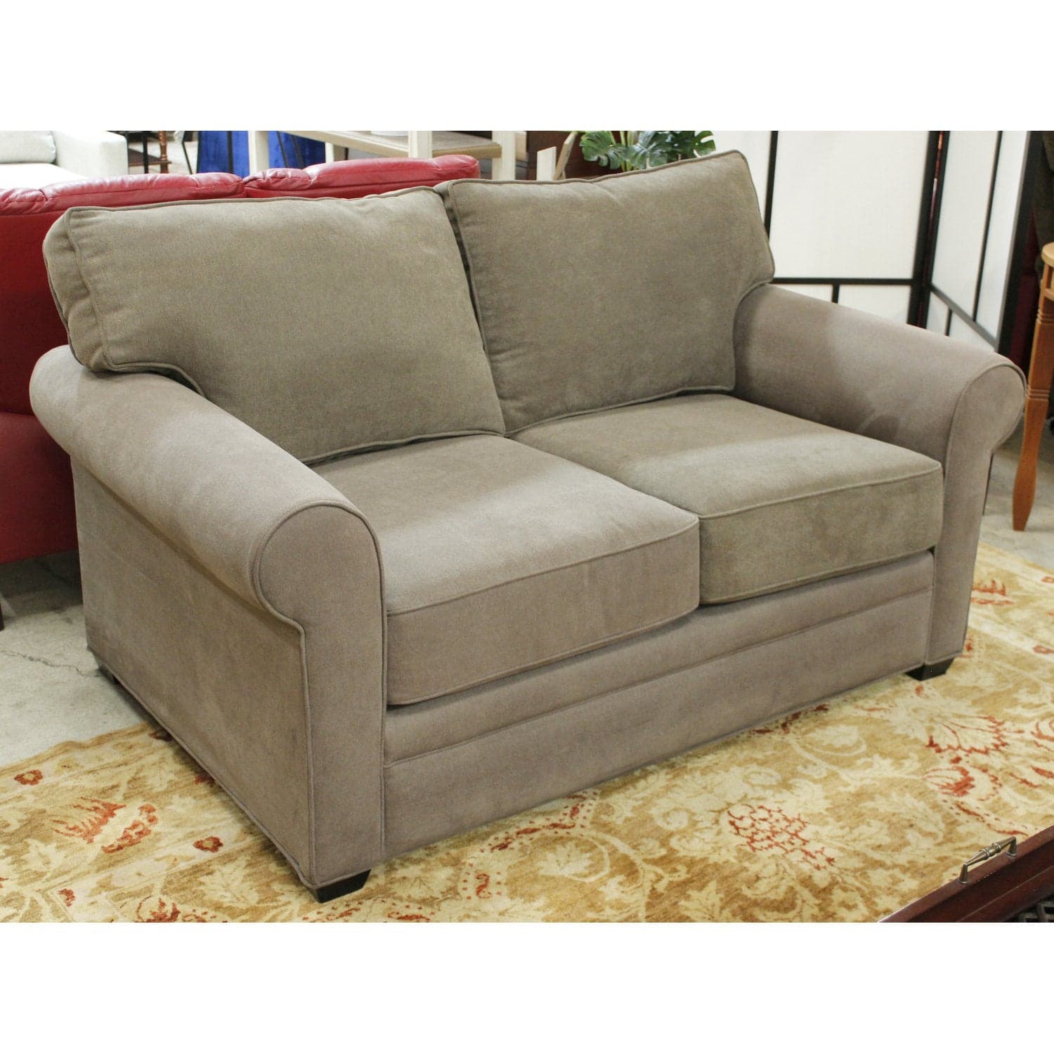Pacific Furniture Gray Loveseat - Gray - Thumbnail 2