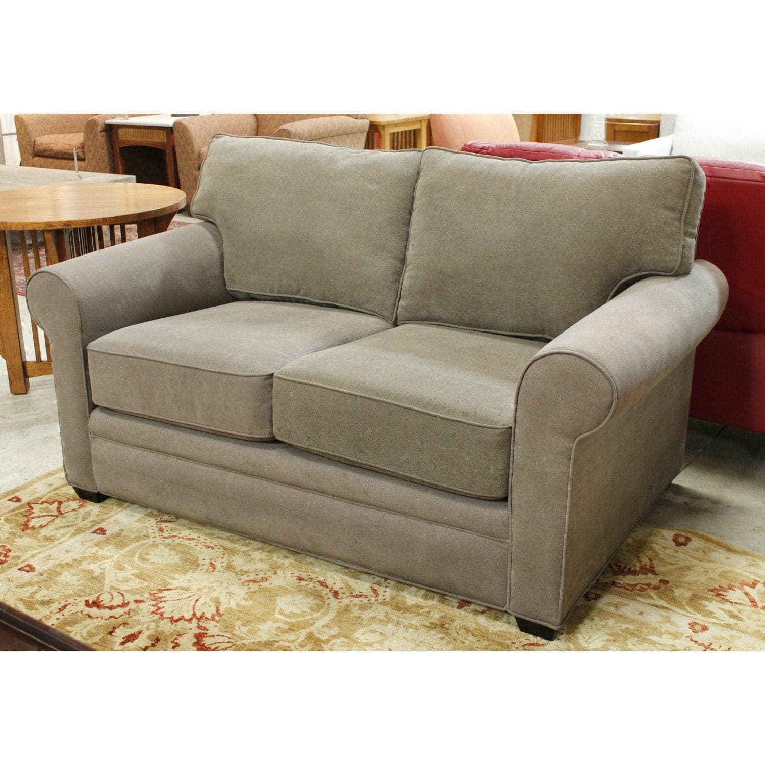 Pacific Furniture Gray Loveseat - Gray - Thumbnail 3