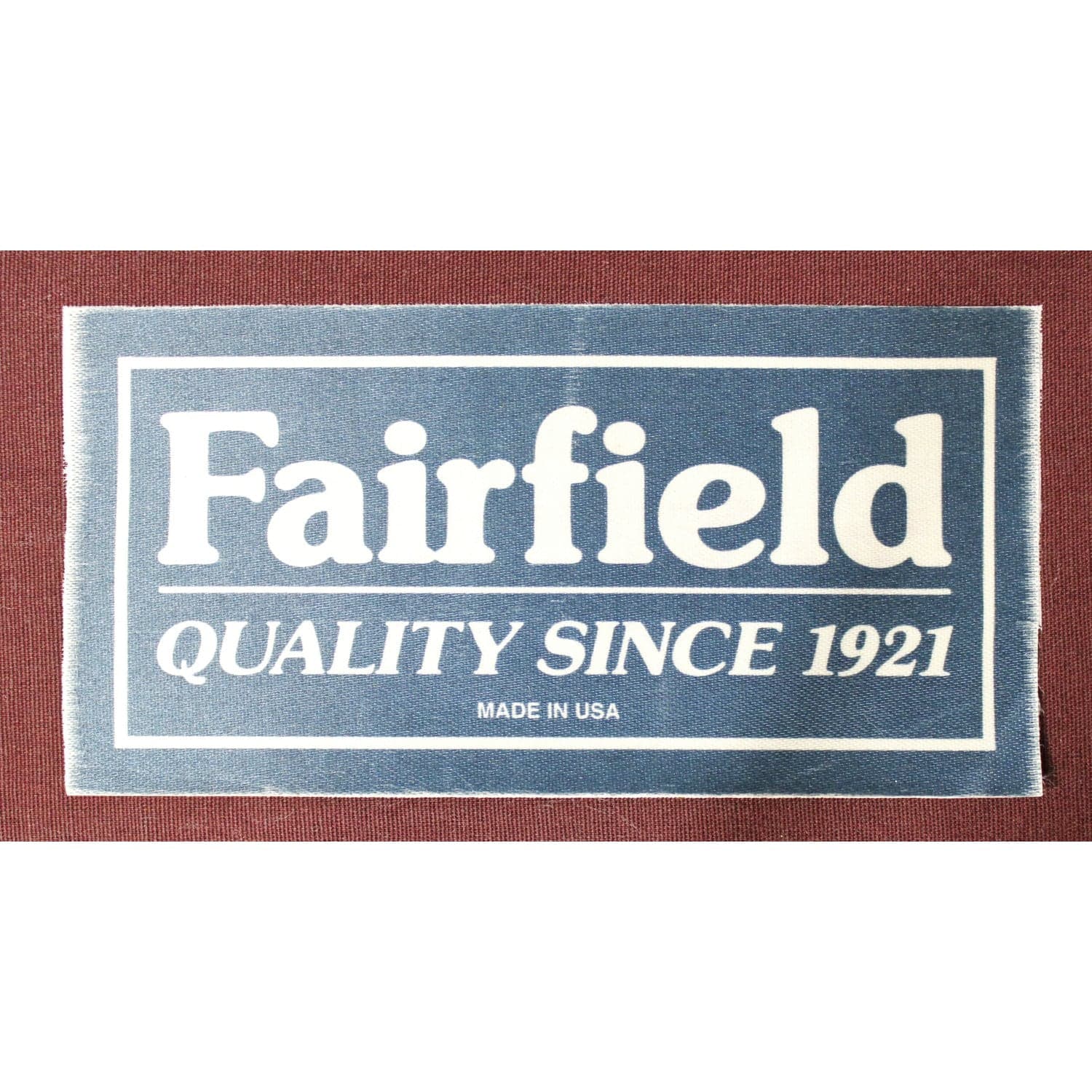 Fairfield Burgundy Leather Wingback Chair - Burgundy - Thumbnail 4