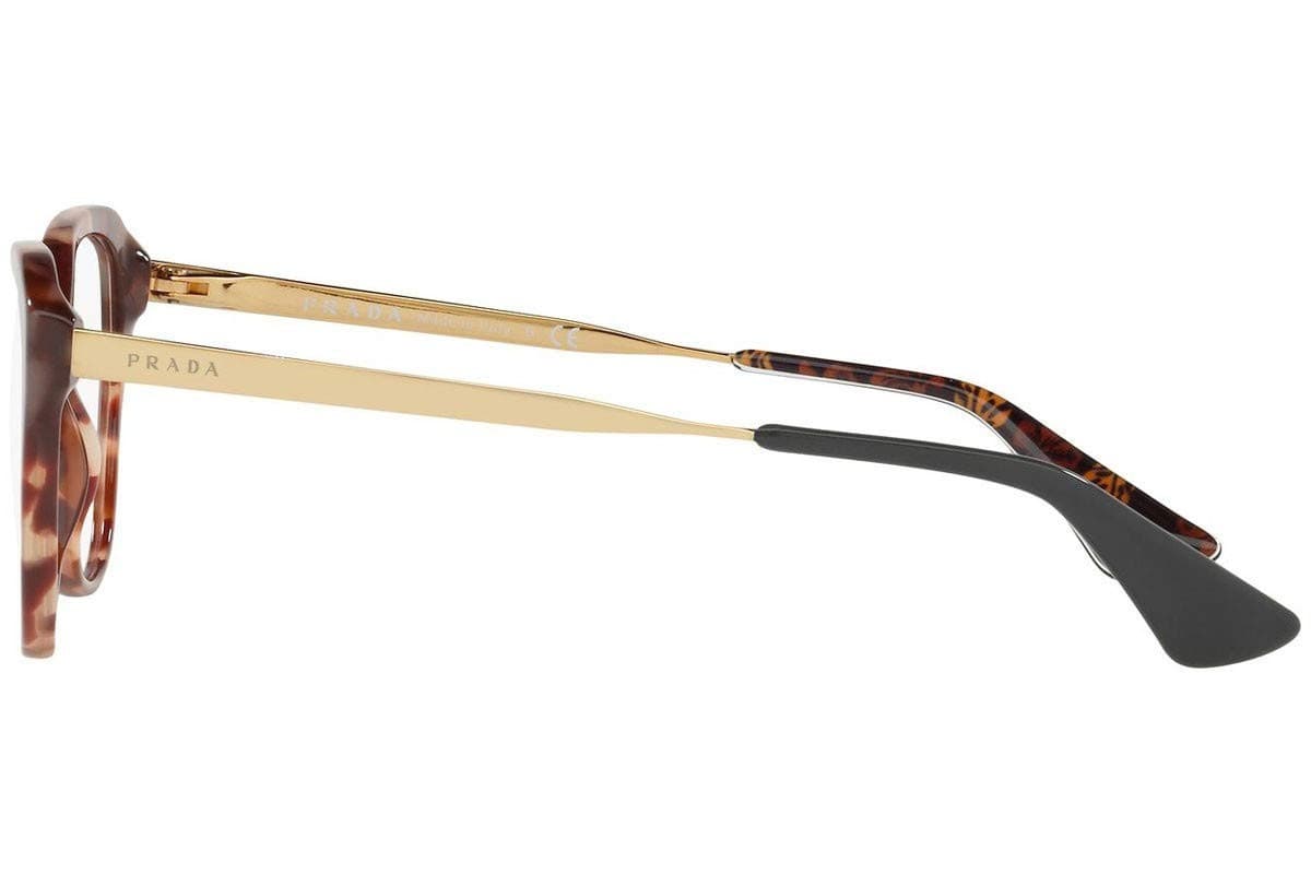 Prada 28S 28 UE0-1O1 52 28SV Pink Havana 52-16-140 Eyeglasses - Thumbnail 3