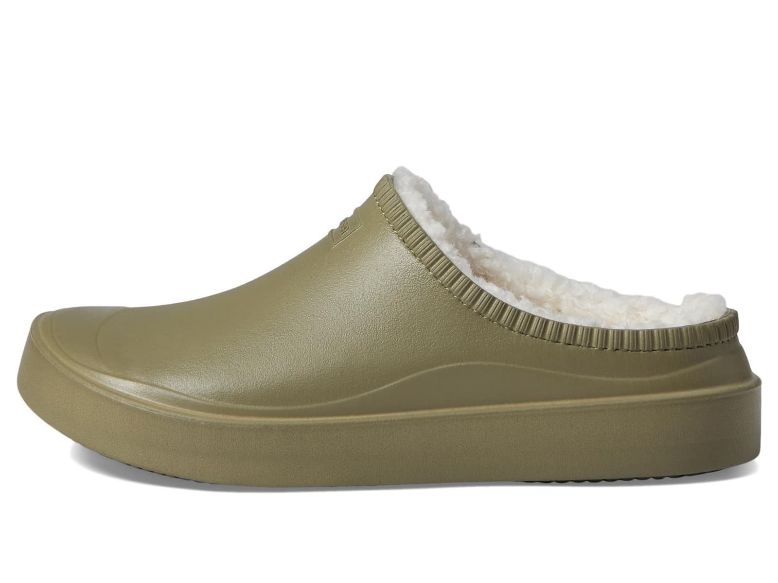 Hunter in/Out Bloom Foam Clog Utility Green/White Women' s 9 Medium - Thumbnail 3