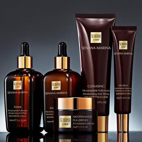 Fullerene Nicotinamide Skin Care Set Moisturizing Hydrating Face Shrink Pore - Thumbnail 6