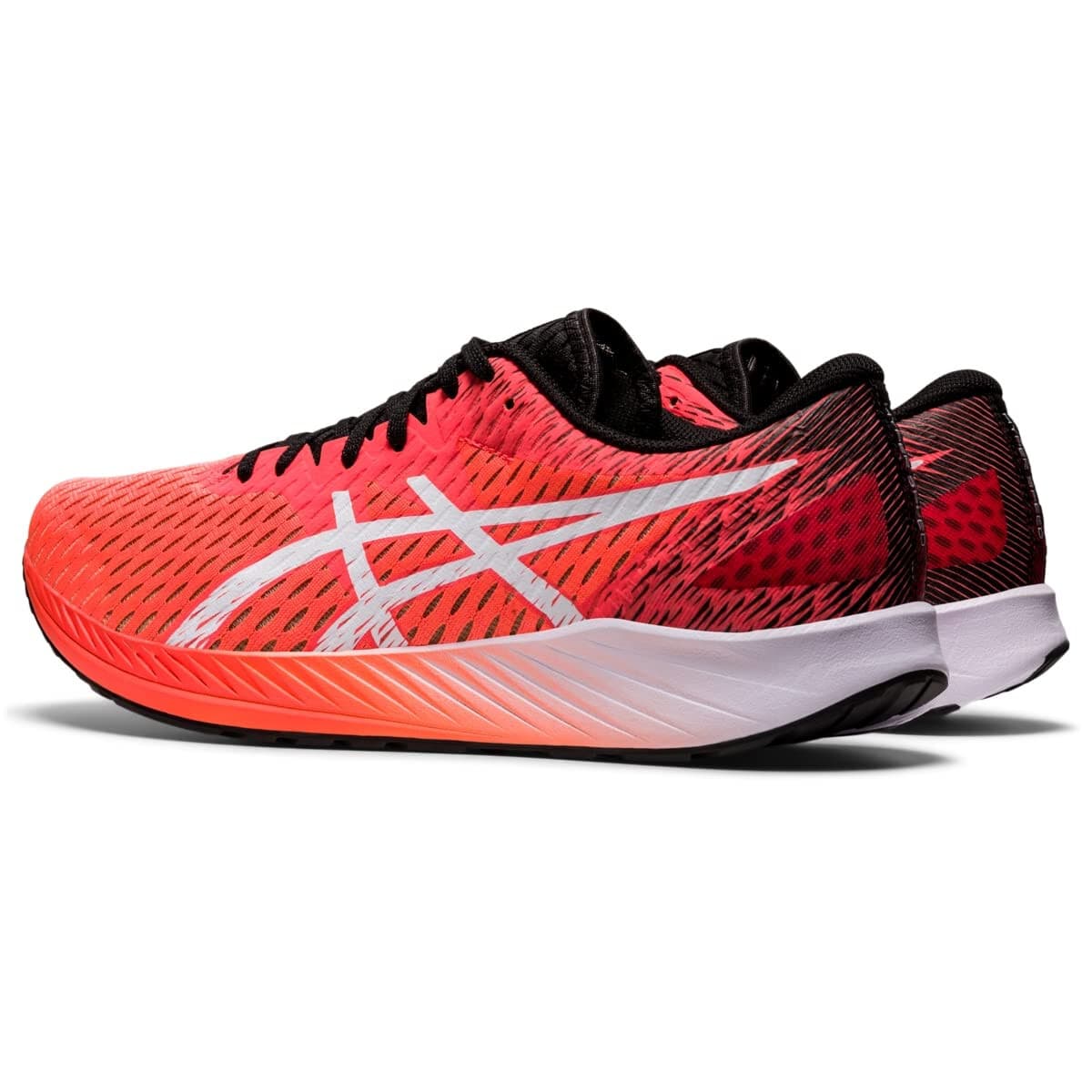 ASICS HYPER SPEED Men Running shoes Sunrise Red White 9.5 US - Thumbnail 4