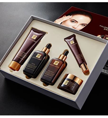 Fullerene Nicotinamide Skin Care Set Moisturizing Hydrating Face Shrink Pore - Thumbnail 2