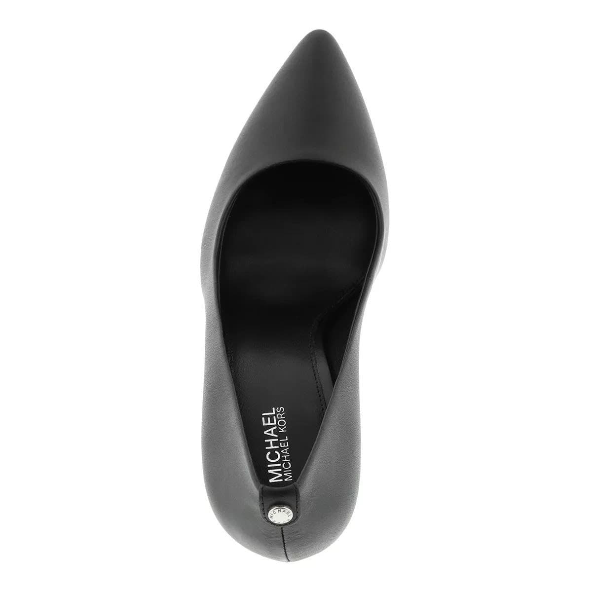 Michael Kors Womens Dorothy Leather Pointed Toe Classic PUMPS Black Size 9.5 M - Thumbnail 4