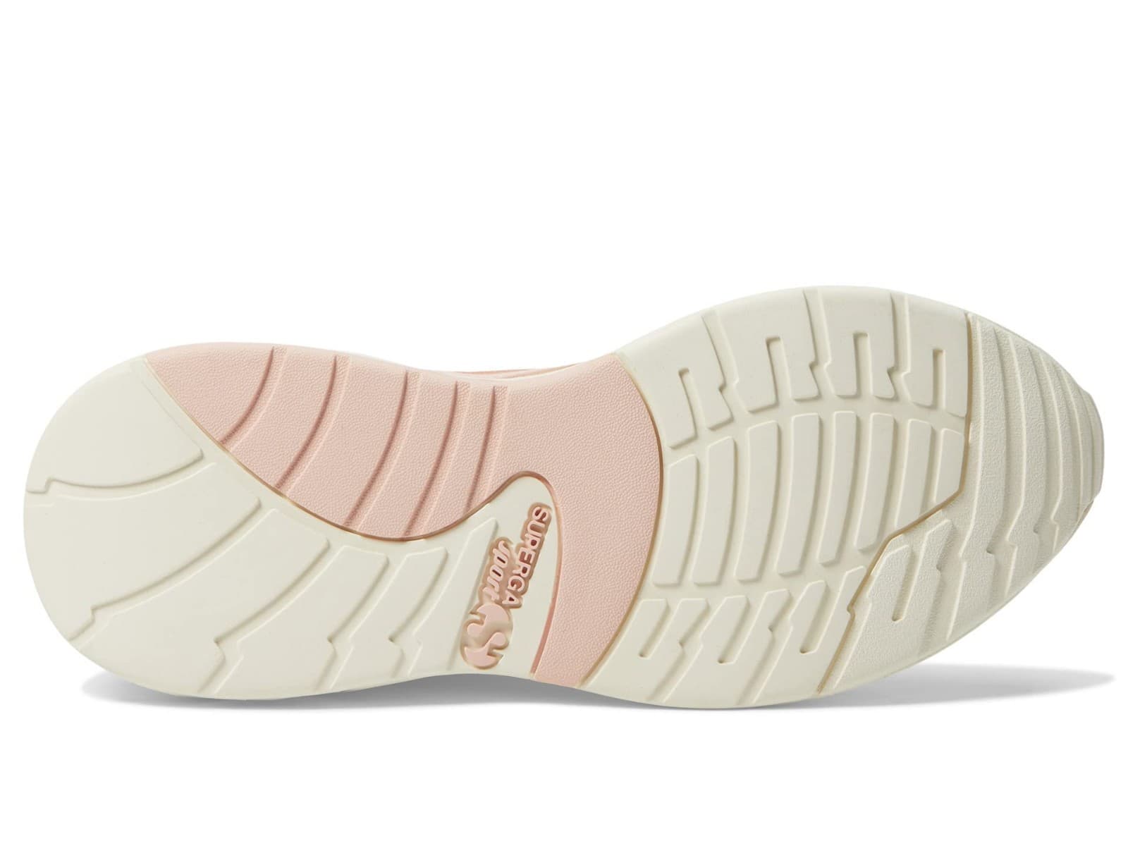 Superga 4089 Sport TRAINING 9TS SLIM White /Pink / Beige Men 9 Women 10.5 M - Thumbnail 6