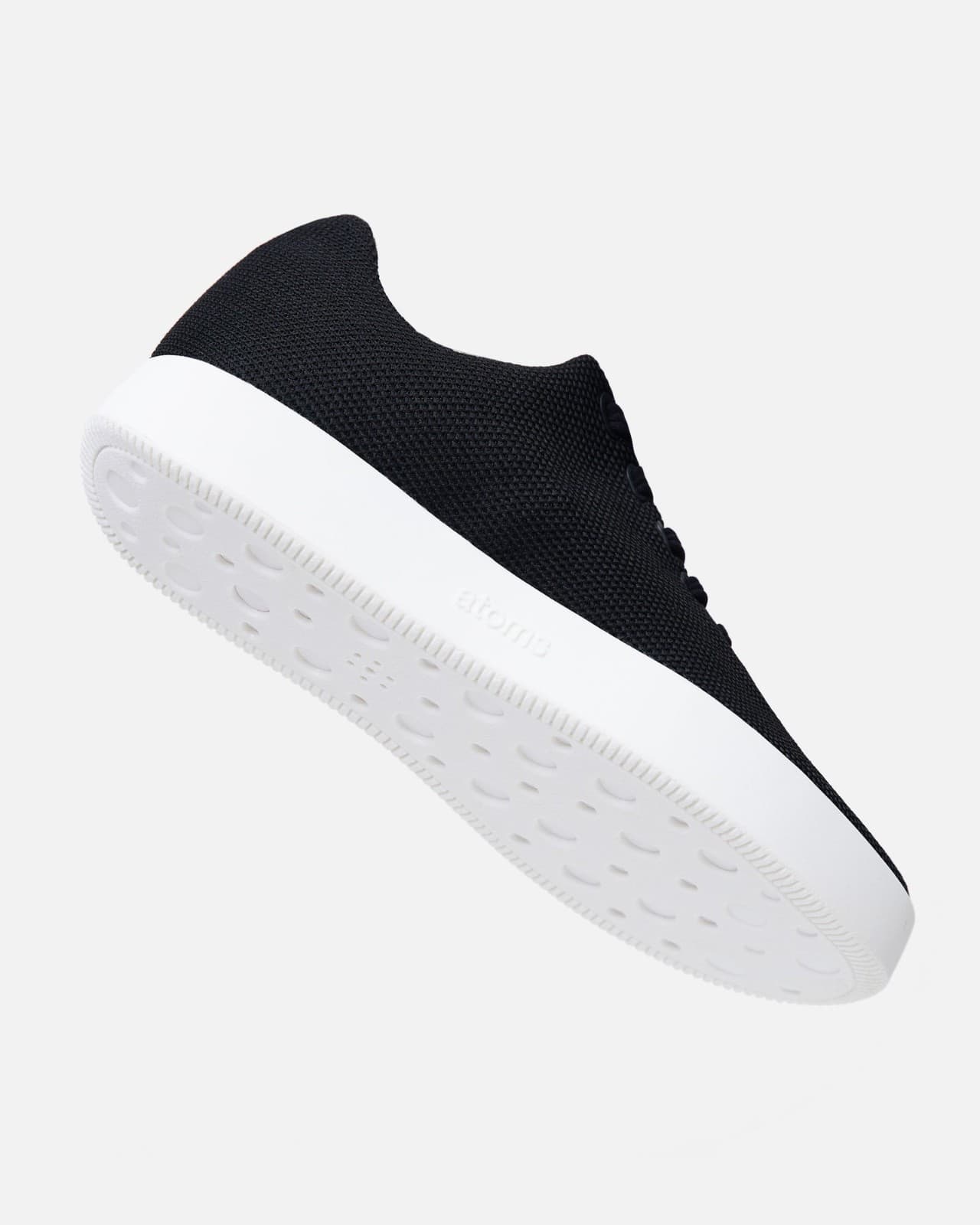 Atoms Model 000 Sneakers Shoes Black/White Men's 9, Women's 10.5 M - Thumbnail 2