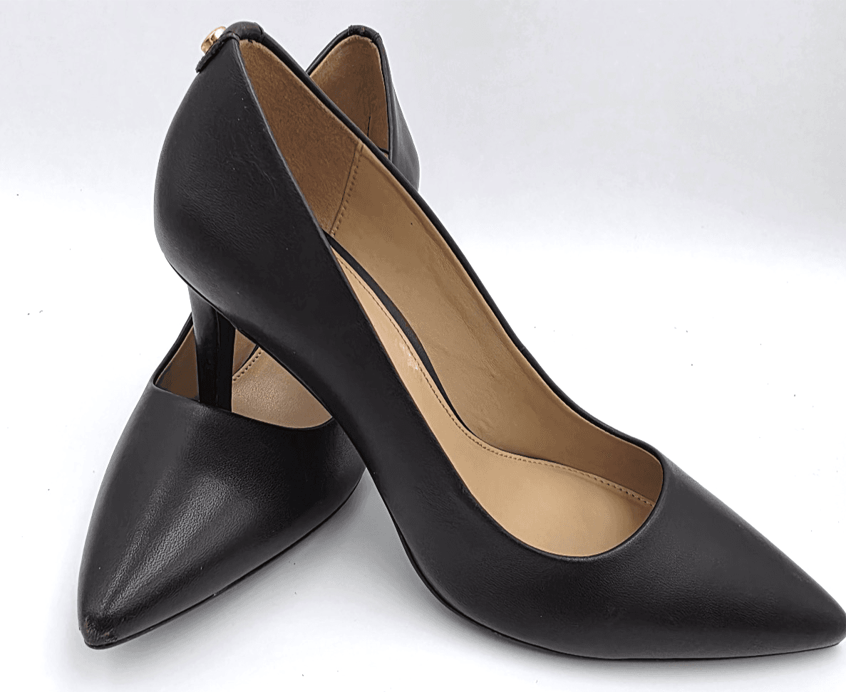 Michael Kors Womens Dorothy Leather Pointed Toe Classic PUMPS Brown Size 7.5 M - Thumbnail 8