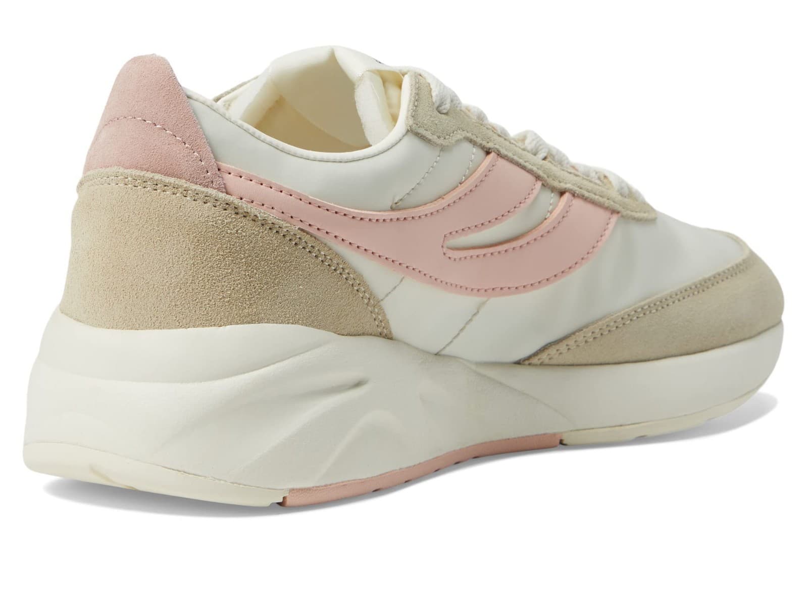 Superga 4089 Sport TRAINING 9TS SLIM White /Pink / Beige Men 9 Women 10.5 M - Thumbnail 2