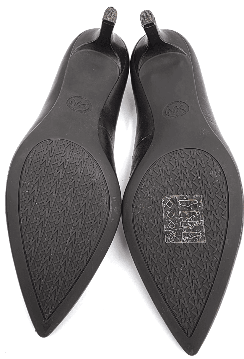 Michael Kors Womens Dorothy Leather Pointed Toe Classic PUMPS Brown Size 7.5 M - Thumbnail 7