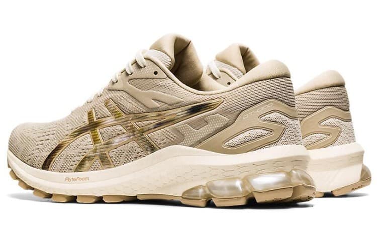 ASICS GT-1000 10 Women's Running Shoes Cream/Putty Size 8 M - Thumbnail 4