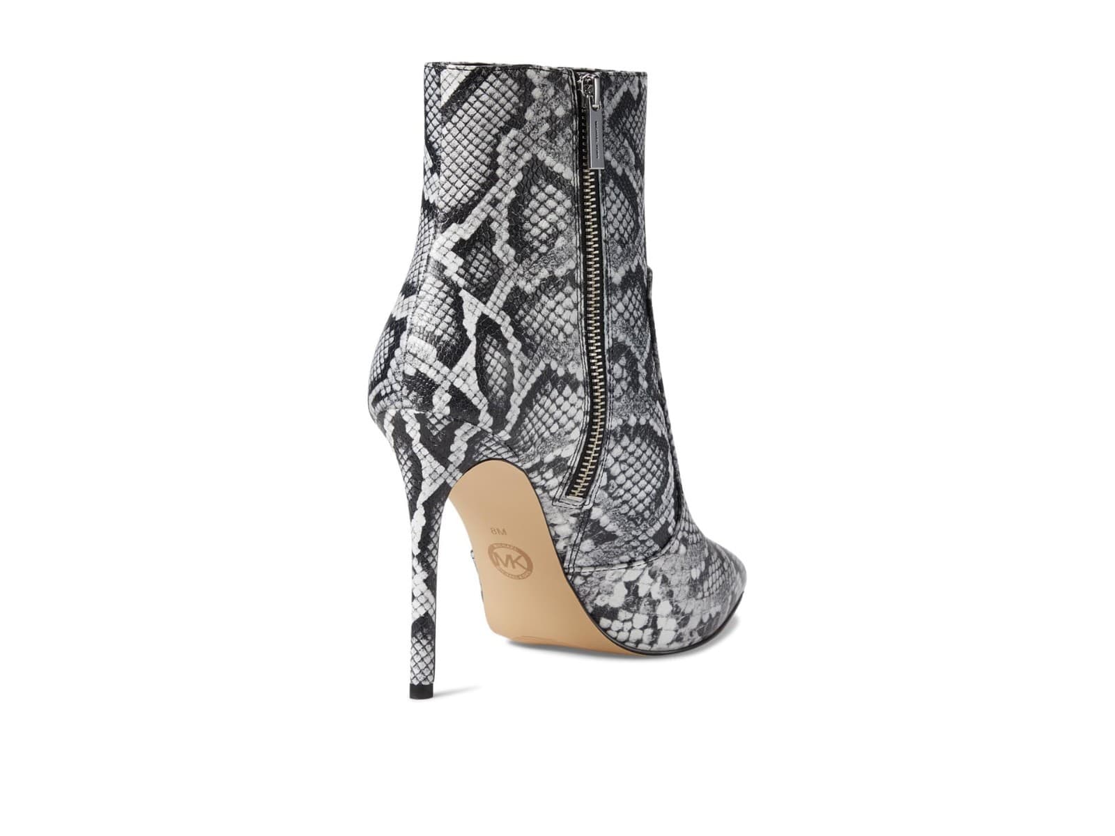 Michael Kors Rue Stiletto Embossed Leather Ankle Boot 9.5 M - Thumbnail 2