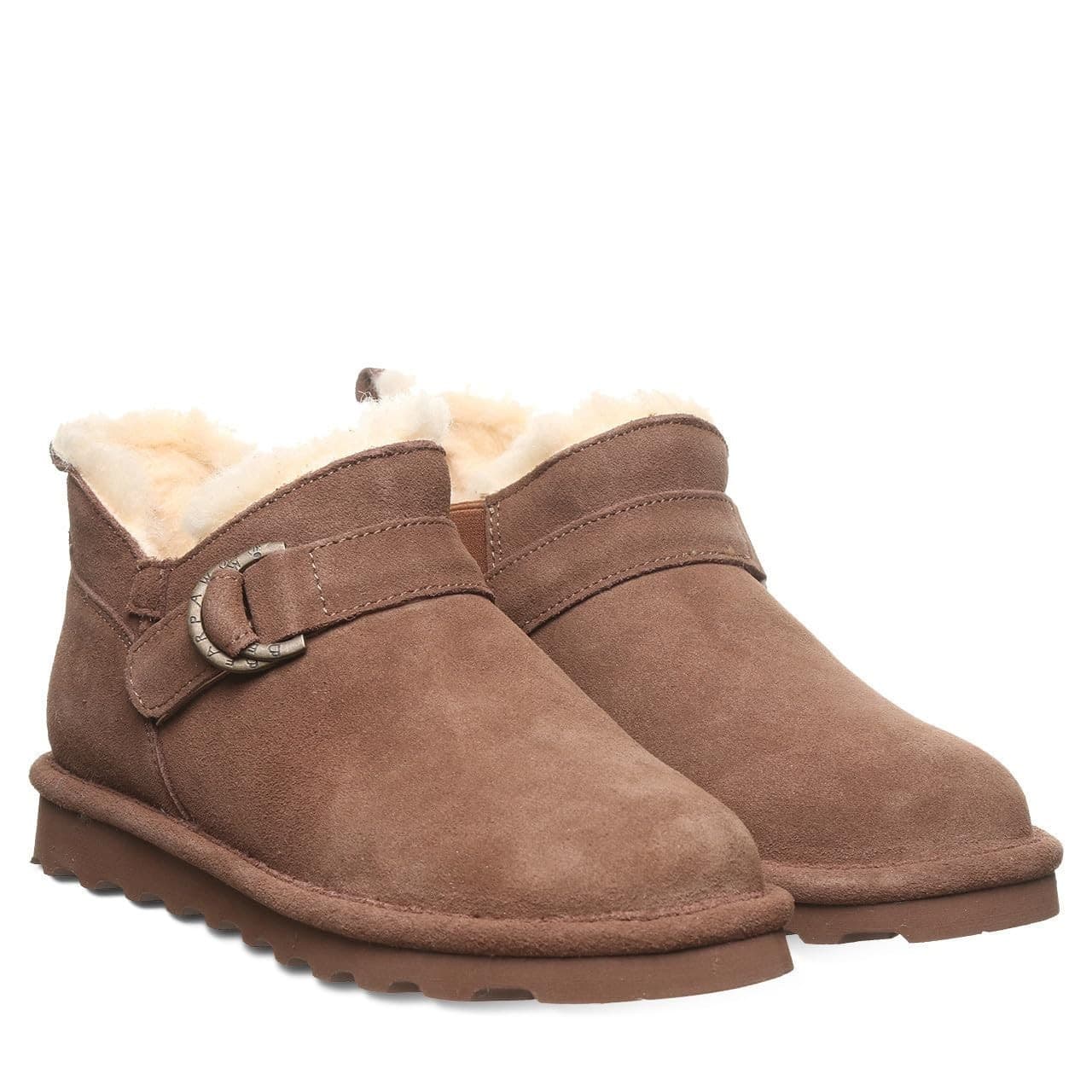 Bearpaw Shorty Buckle Vegan Women's Winter Boots - 3050 Cocoa Size 9 M - Image 1