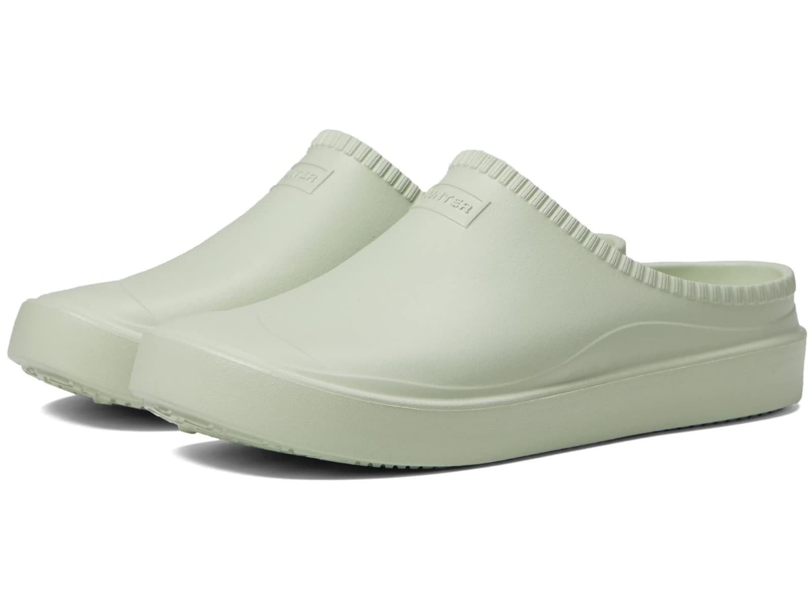 Hunter in/Out Bloom Foam Clog Lichen Green Men's 7, Women' s 8 Medium - Image 1