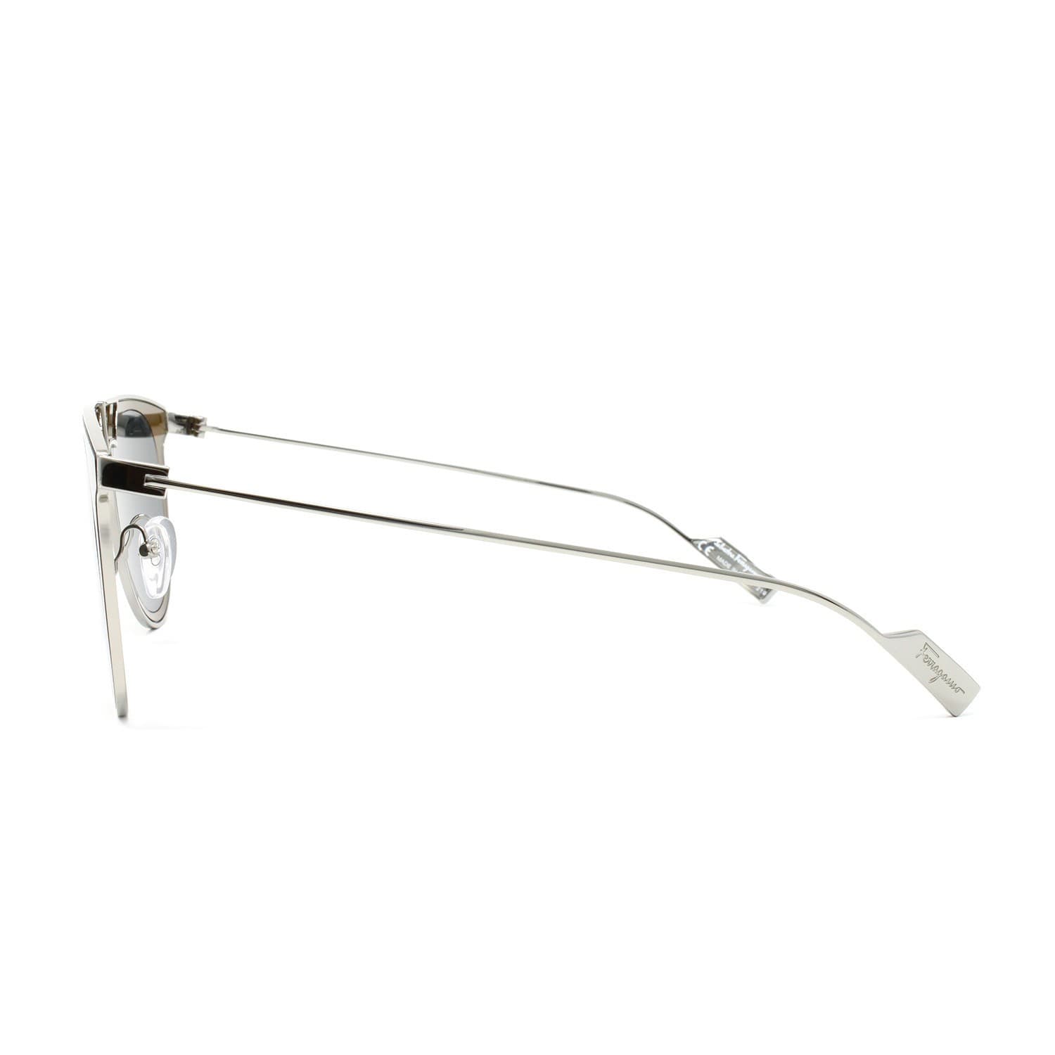 Salvatore Ferragamo Sunglasses SF209SM - Olive Green/ Blue 53-19-145 - Thumbnail 6