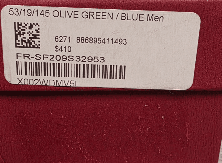 Salvatore Ferragamo Sunglasses SF209SM - Olive Green/ Blue 53-19-145 - Thumbnail 7