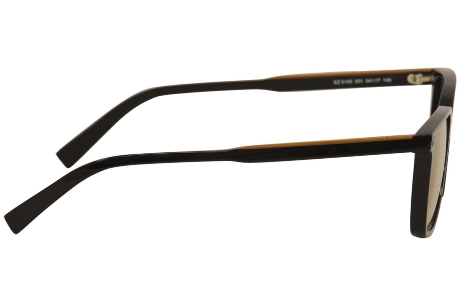 Ermenegildo Zegna EZ 5145 Black 001 Plastic Eyeglasses Frame 54-17-145 EZ5145 SD - Thumbnail 4