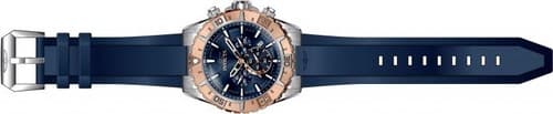 Invicta Aviator Blue Men's Watch Stainless Steel 49 mm Quartz Wristwatch - Thumbnail 3