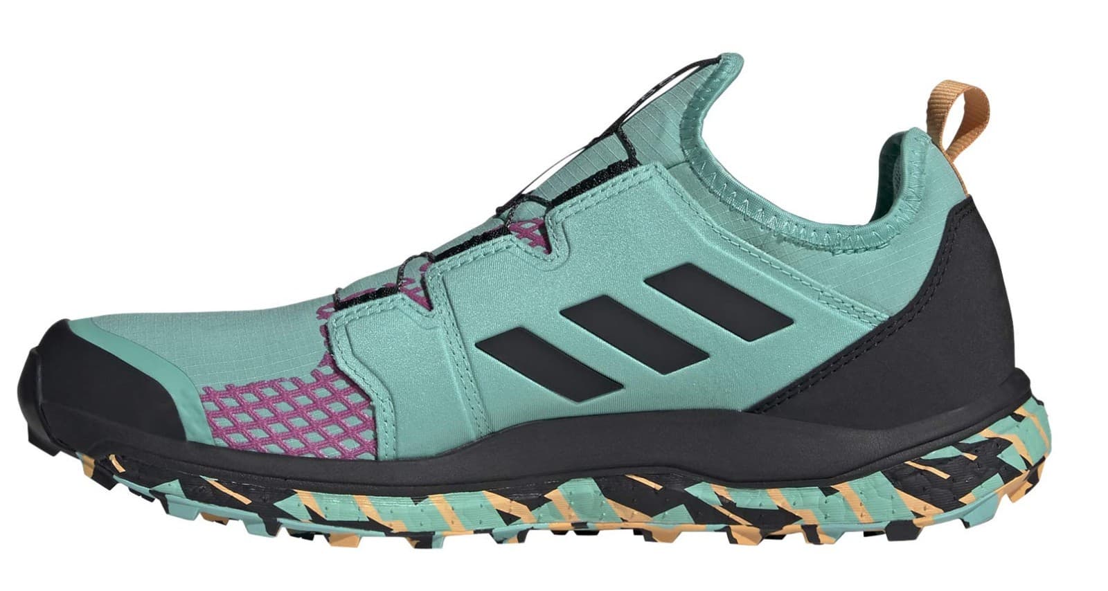 [FY9457] Mens Adidas TERREX AGRAVIC BOA Shoes Acid Mint/Core Black/Pink Size 7 M - Thumbnail 4