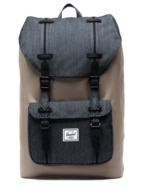 Herschel Supply Co. Little America Mid-Volume Timberwolf/Black Denim/Black - Thumbnail 4