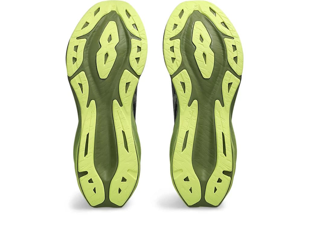 ASICS Novablast 3 Men's Running Shoes, Black Dried Leaf Green US 9 - Thumbnail 7