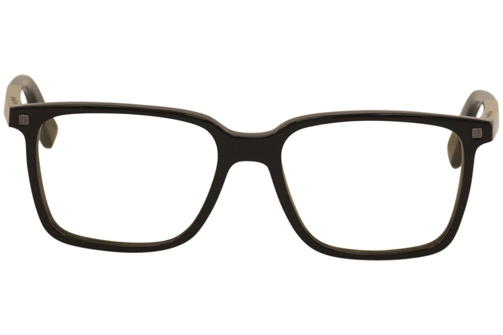 Ermenegildo Zegna EZ 5145 Black 001 Plastic Eyeglasses Frame 54-17-145 EZ5145 SD - Thumbnail 2