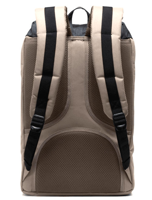 Herschel Supply Co. Little America Mid-Volume Timberwolf/Black Denim/Black - Thumbnail 2