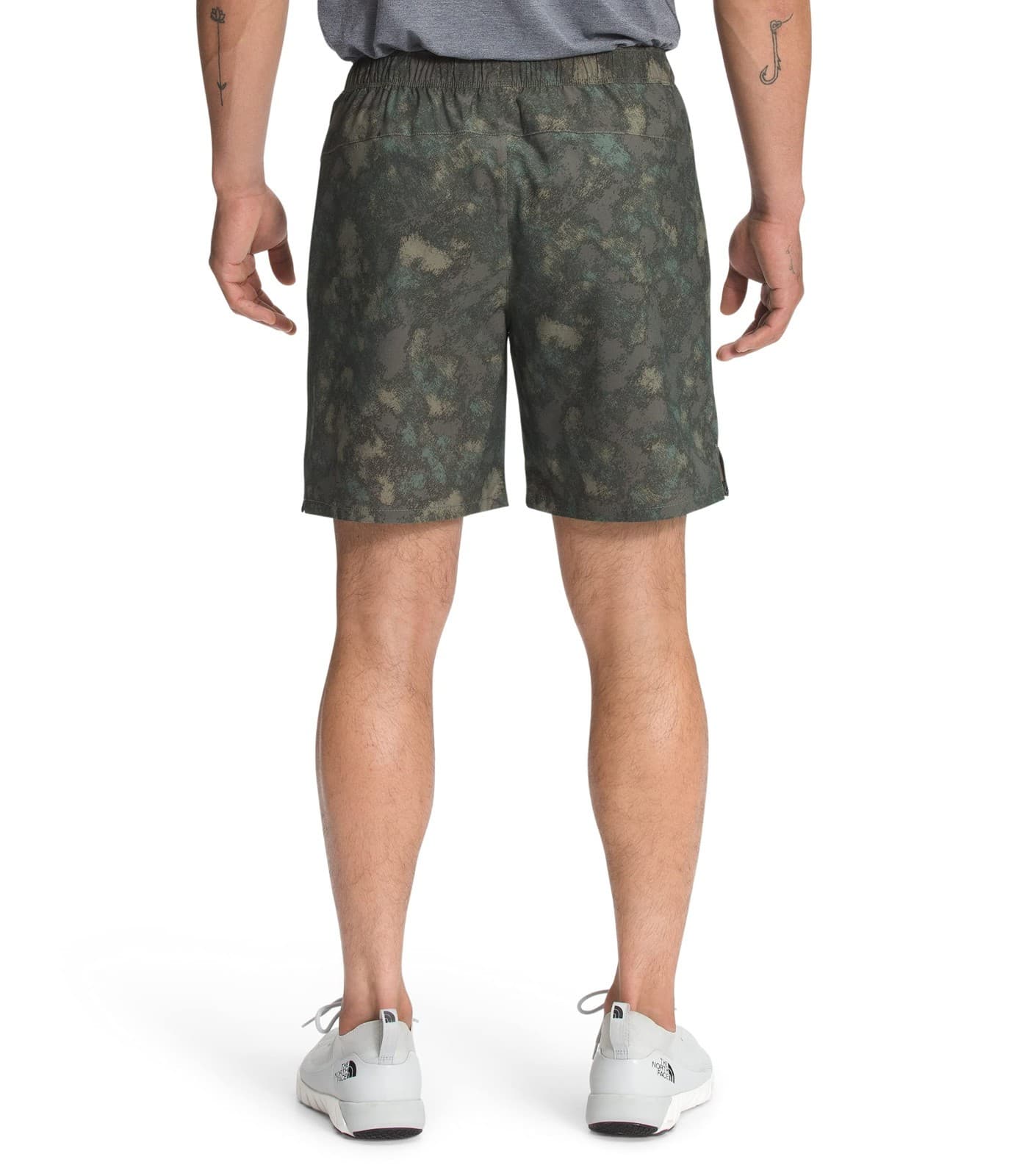 THE NORTH FACE Men's Printed Wander Short 9" Thyme Crosshatch Camo Print, XL-REG - Thumbnail 2