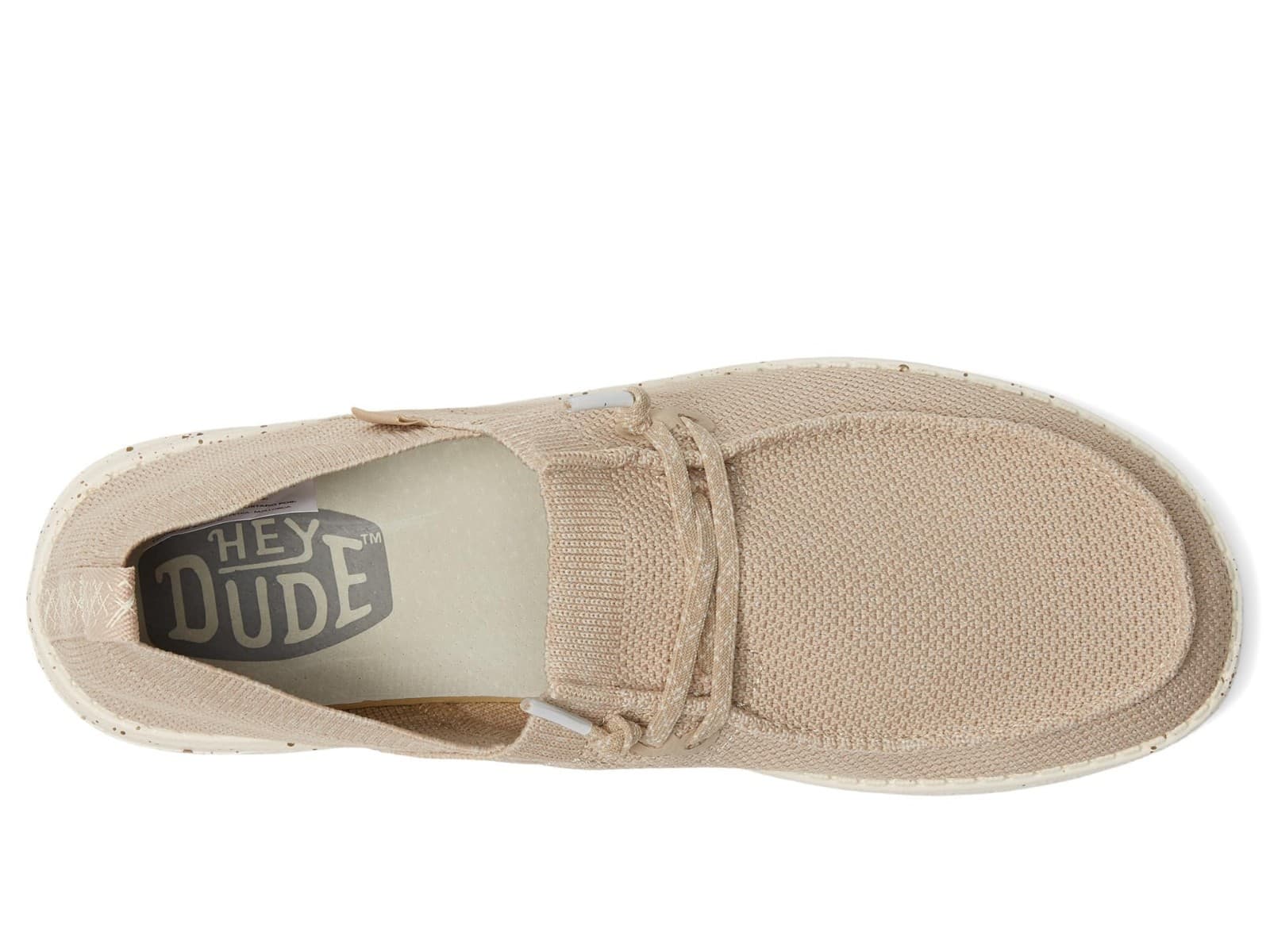 Womens Hey Dude Beige Wendy Halo Loafer Size 9 - Thumbnail 4